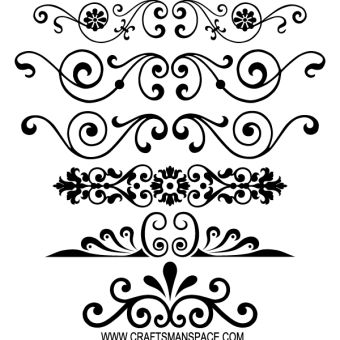 Detail Vector Ornaments Nomer 42