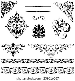 Detail Vector Ornaments Nomer 7