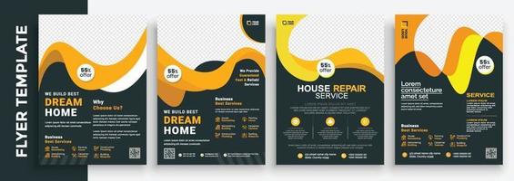 Detail Vector Pamflet Nomer 9