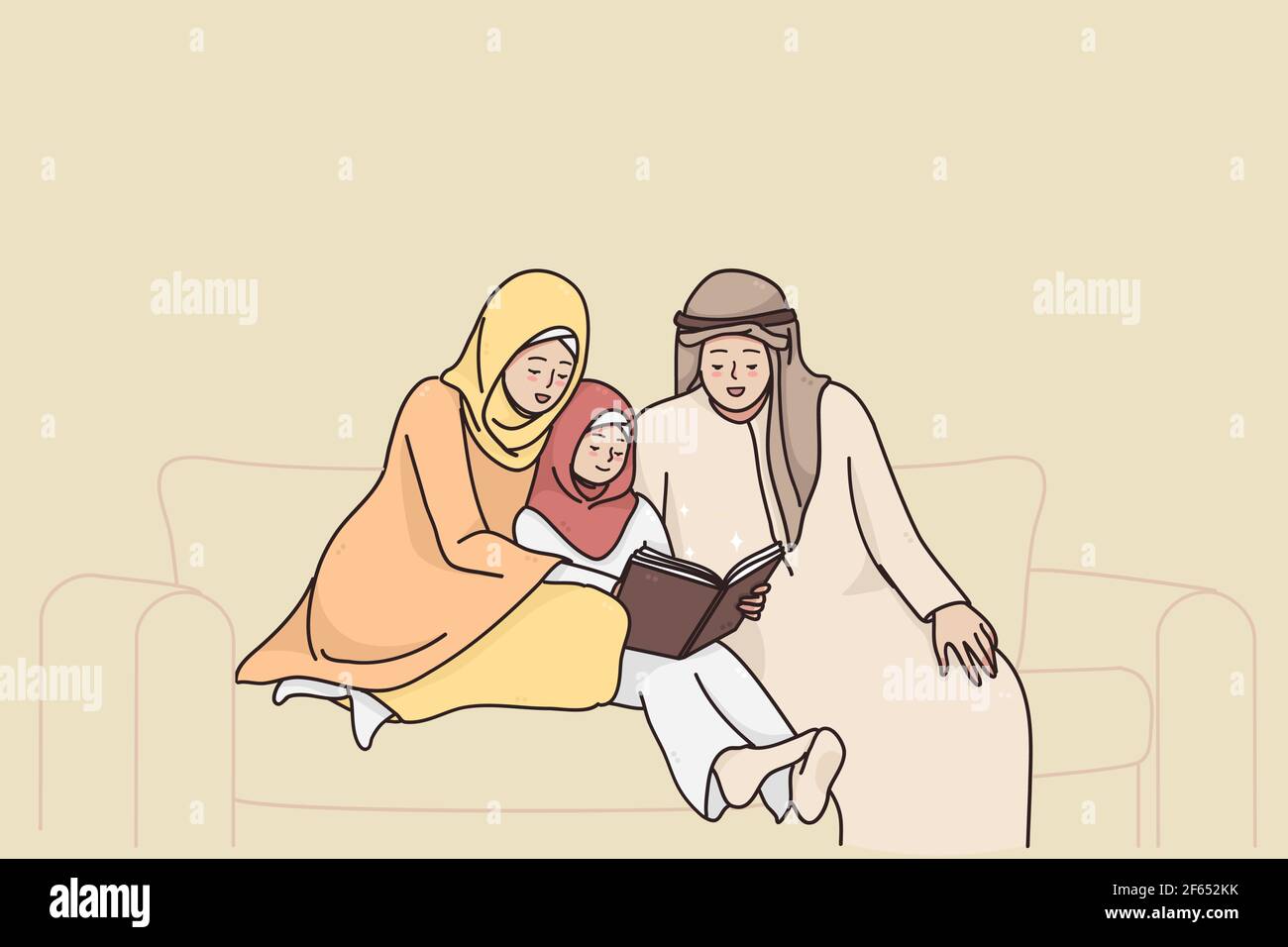 Detail Vector Pasangan Muslim Nomer 55