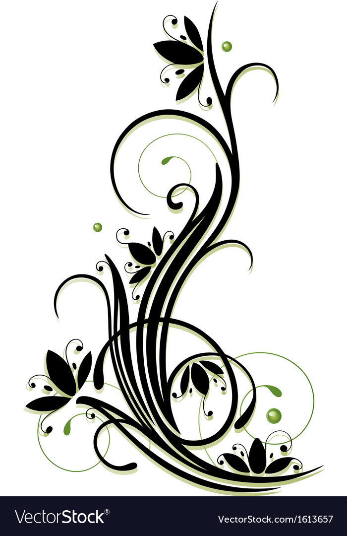 Detail Vector Pojok Nomer 26