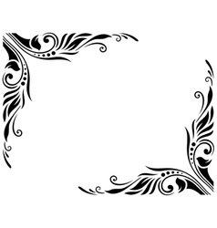 Detail Vector Pojok Nomer 8