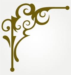 Detail Vector Pojok Nomer 9