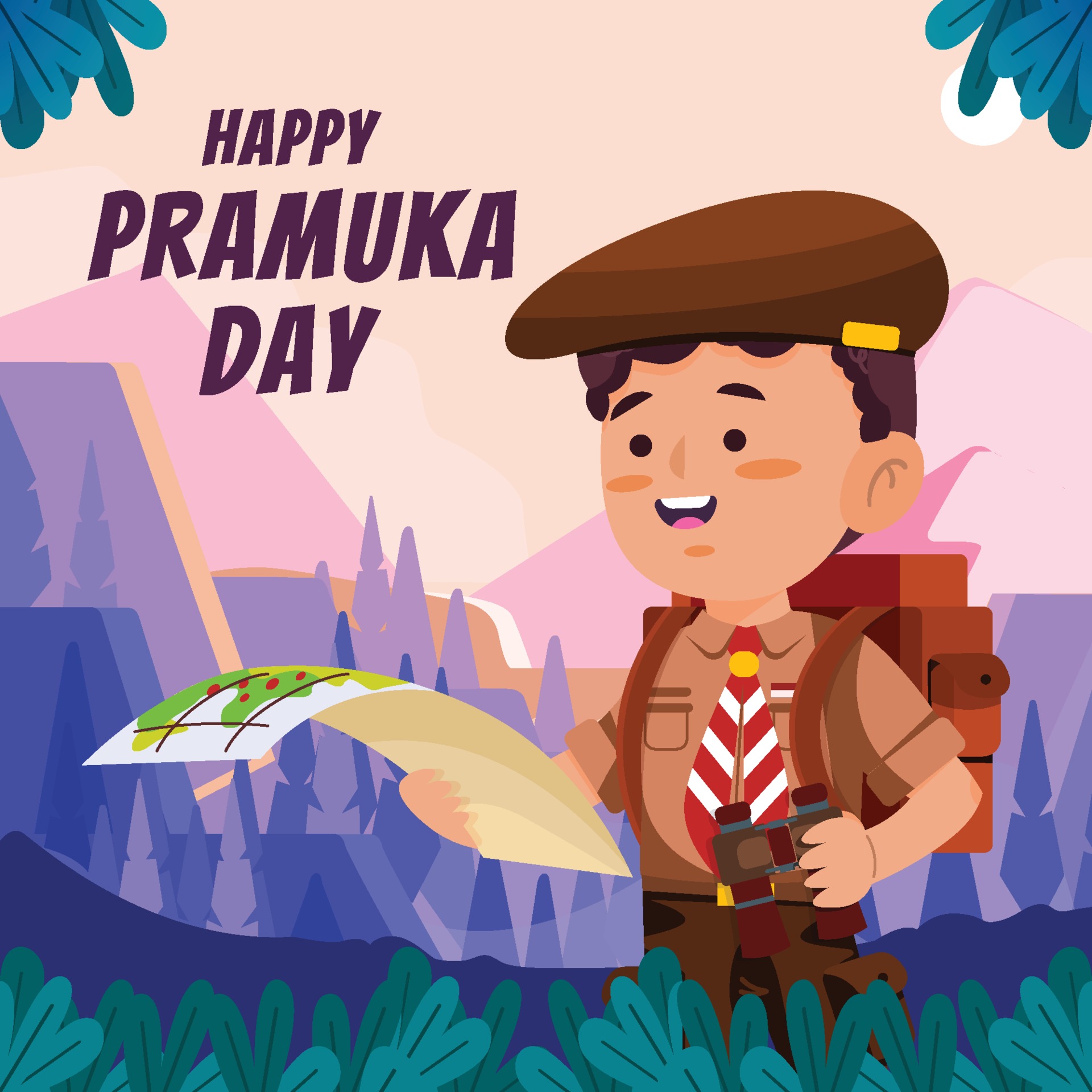 Detail Vector Pramuka Nomer 17