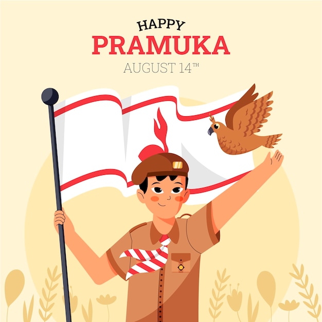 Detail Vector Pramuka Nomer 35