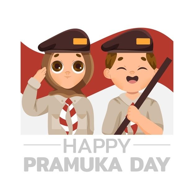 Detail Vector Pramuka Nomer 48