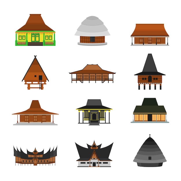 Detail Vector Rumah Gadang Nomer 54