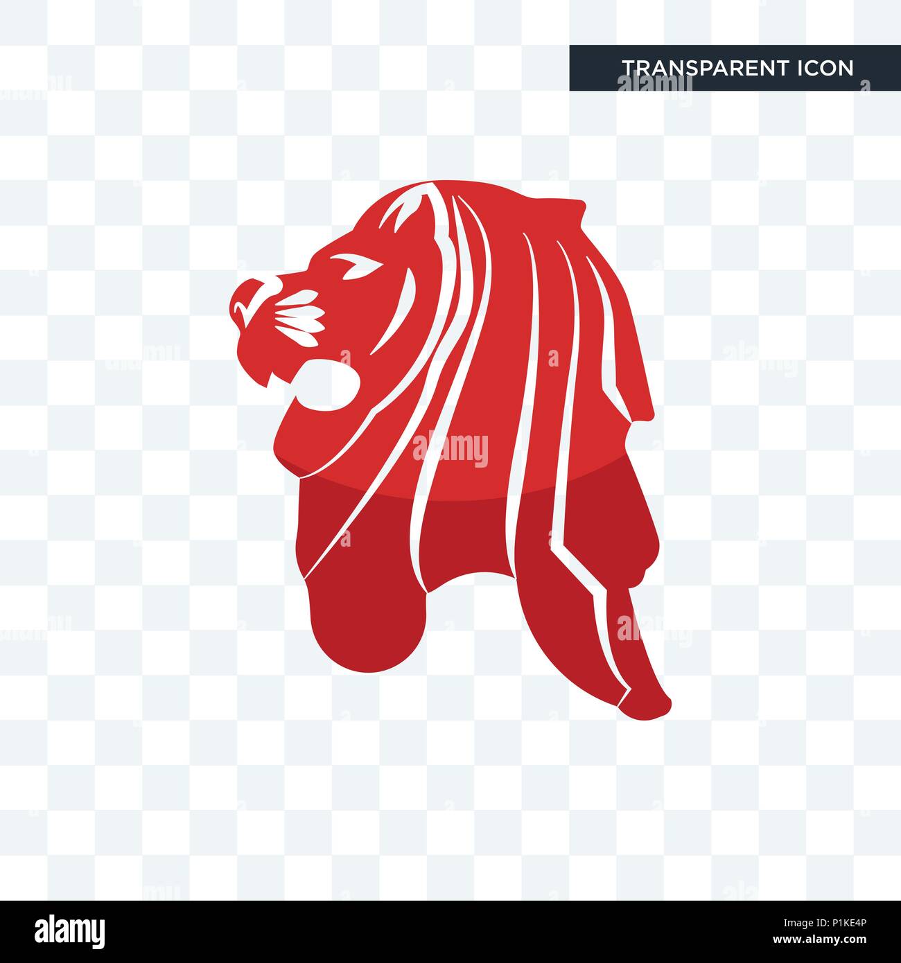 Detail Vector Singa Nomer 23