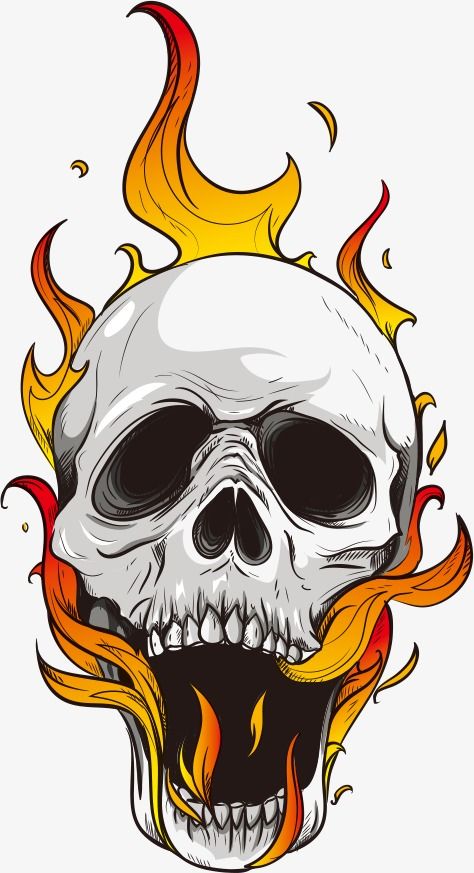 Detail Vector Skull Png Nomer 34