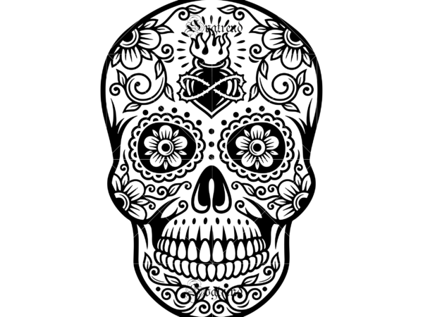 Detail Vector Skull Png Nomer 53