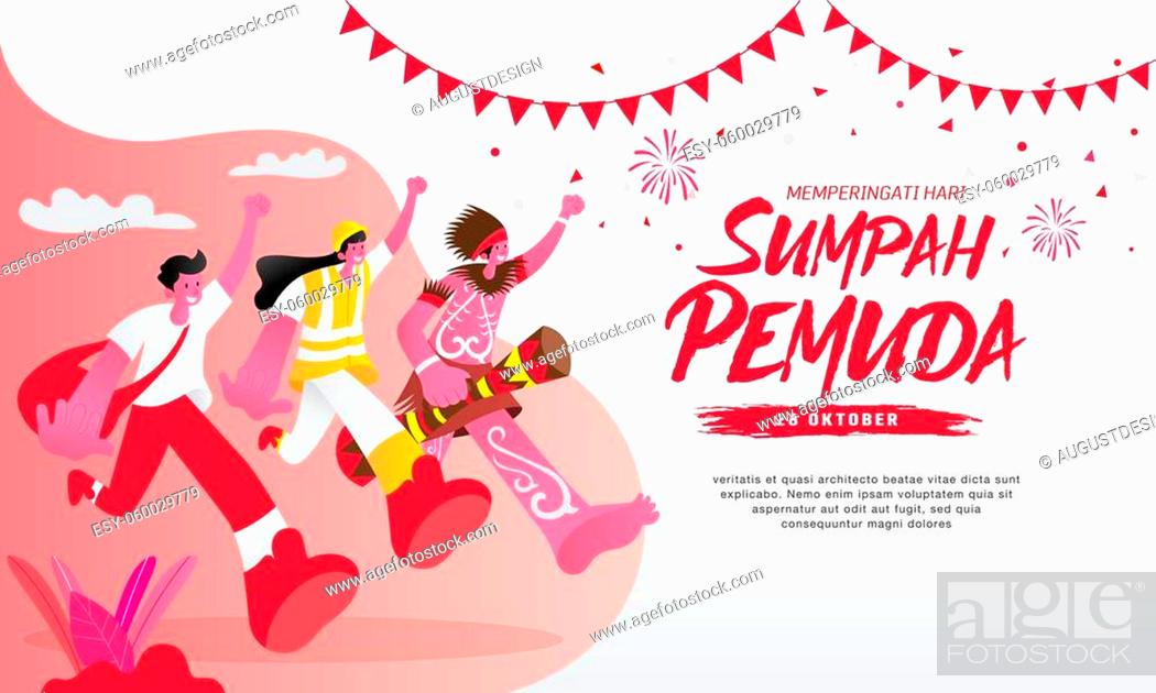 Detail Vector Sumpah Pemuda Nomer 18