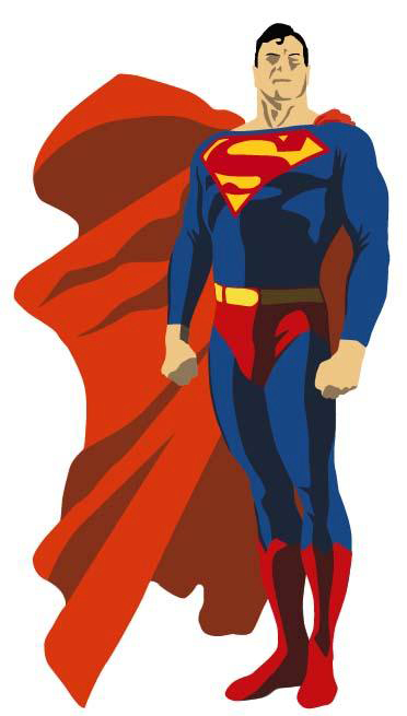 Detail Vector Superman Nomer 32