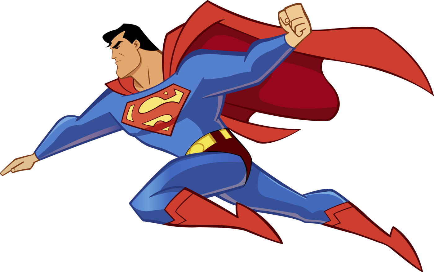 Detail Vector Superman Nomer 36