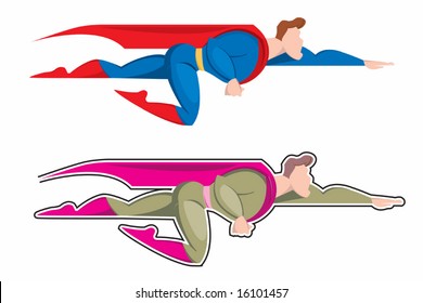 Detail Vector Superman Nomer 45
