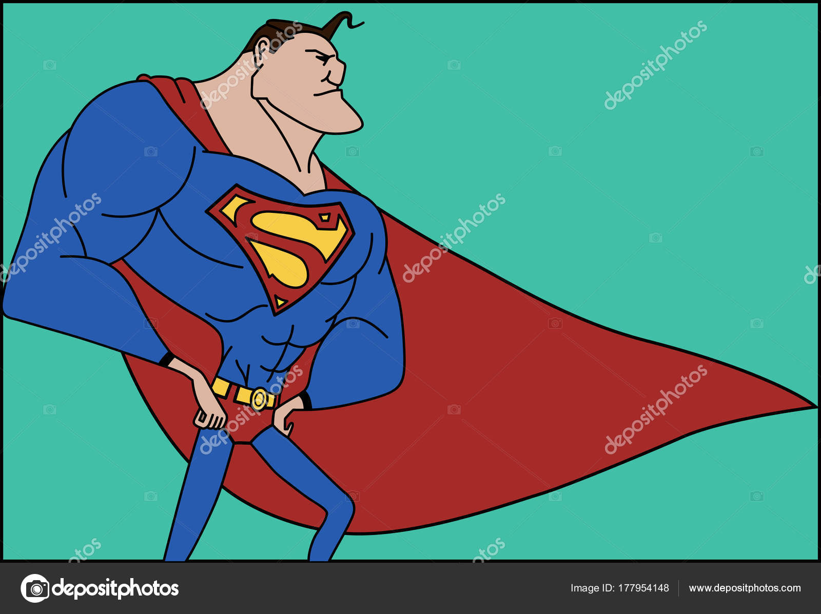Detail Vector Superman Nomer 51