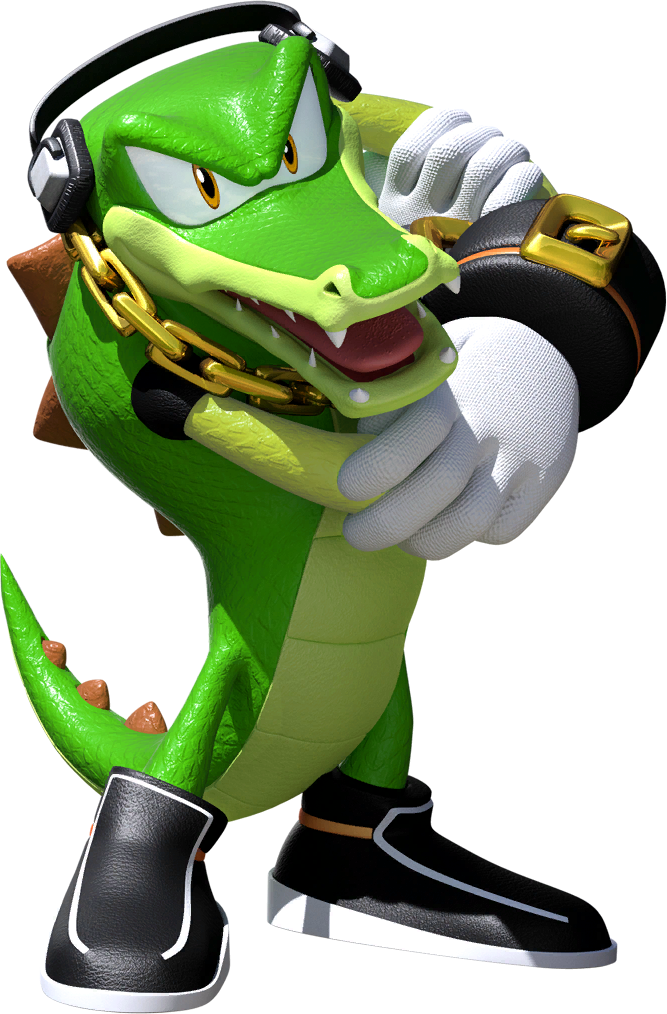 Vector The Crocodile Sonic - KibrisPDR