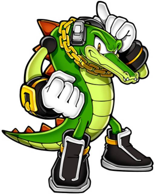 Detail Vector The Crocodile Sonic Nomer 6