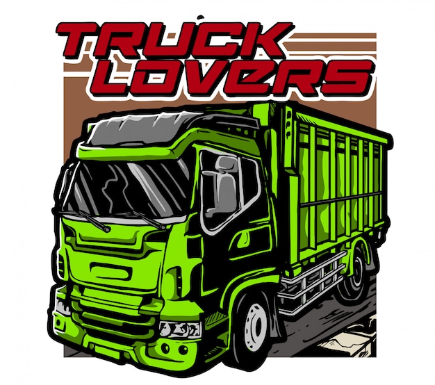 Detail Vector Truck Indonesia Nomer 14