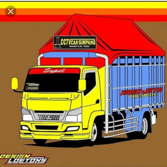 Detail Vector Truck Indonesia Nomer 33