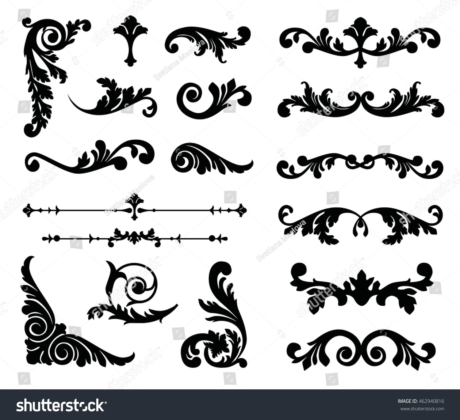 Detail Vector Ukir Nomer 33