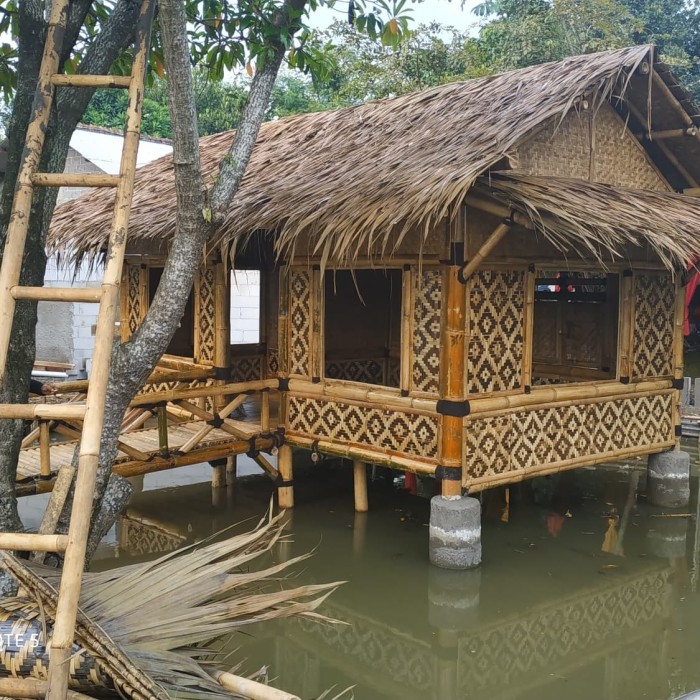 Detail Rumah Diatas Kolam Ikan Nomer 16