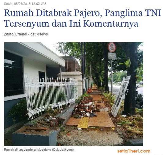 Detail Rumah Dinas Panglima Tni Nomer 17