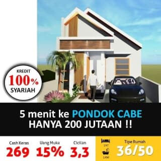 Detail Rumah Dp Murah Di Depok Nomer 12