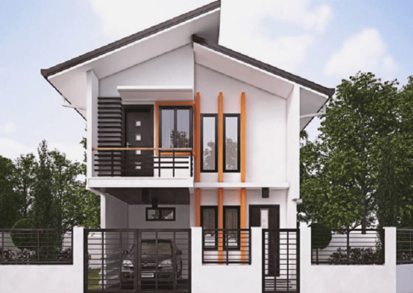 Detail Rumah Dua Lantai Minimalis Nomer 24