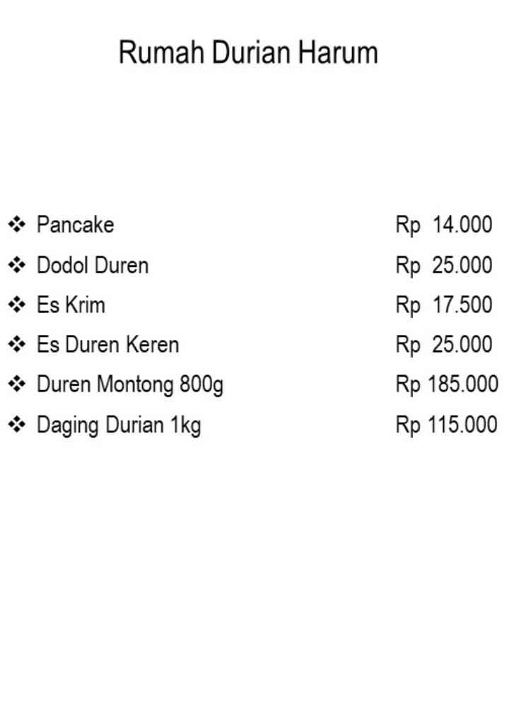 Detail Rumah Durian Harum Nomer 53