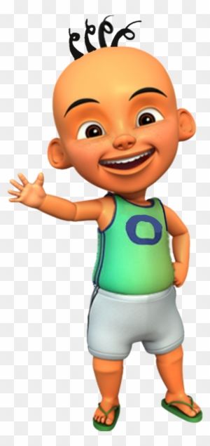 Detail Vector Upin Ipin Nomer 33