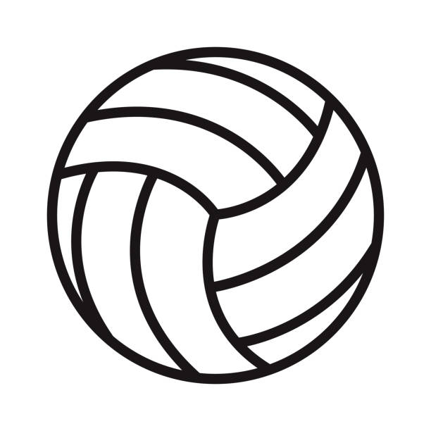 Detail Vector Volleyball Clipart Nomer 3