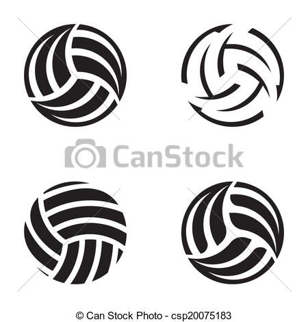 Detail Vector Volleyball Clipart Nomer 32