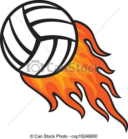 Detail Vector Volleyball Clipart Nomer 45