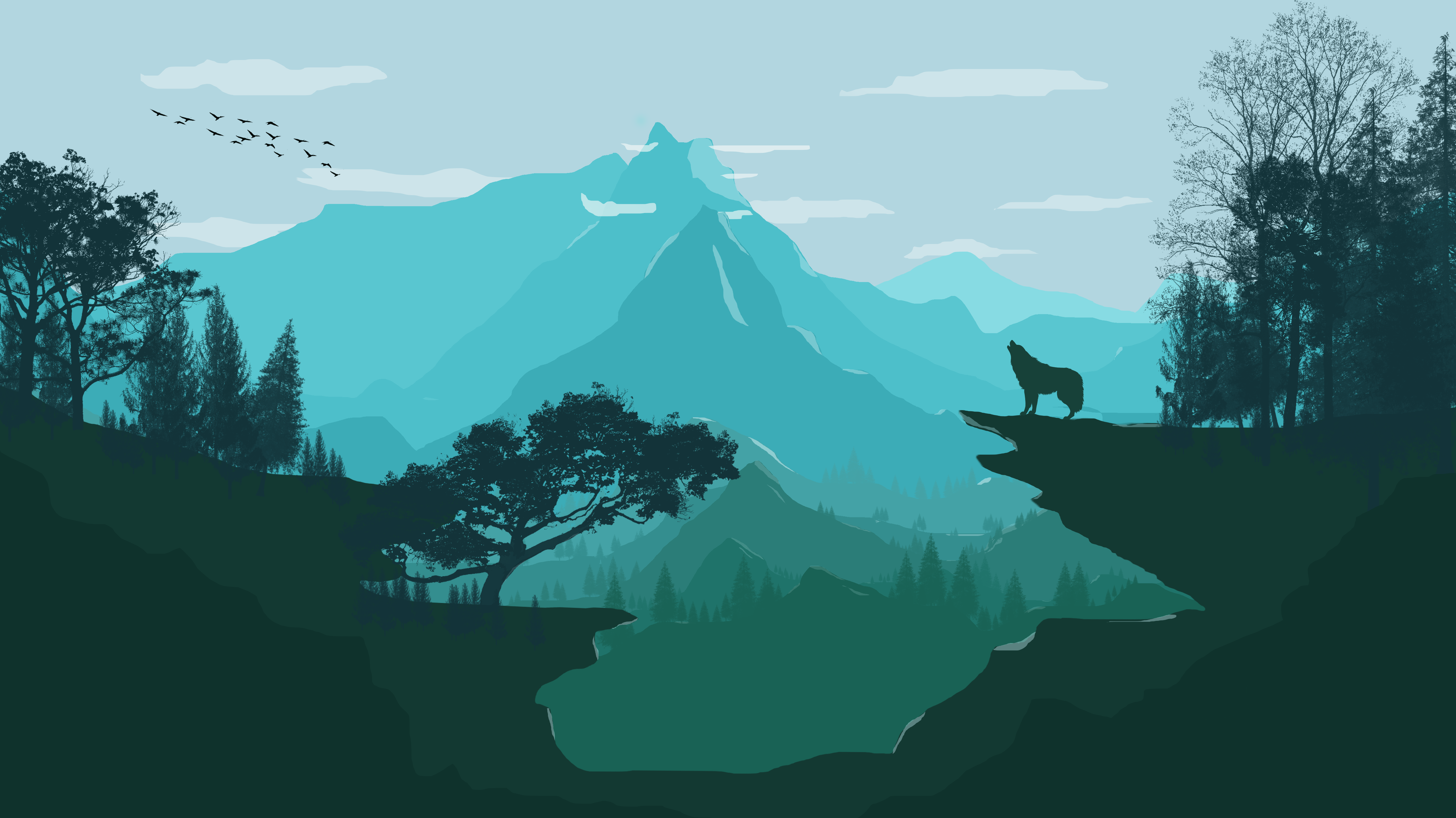 Detail Vector Wallpaper 4k Nomer 20