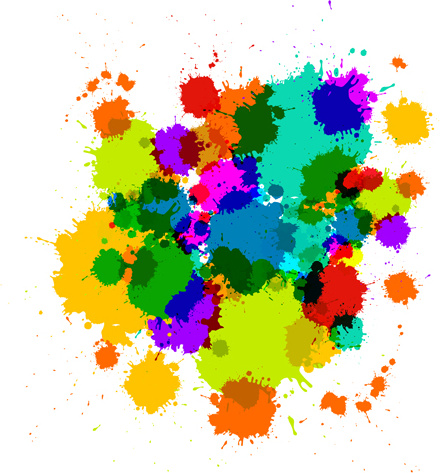 Detail Vector Warna Warni Nomer 3