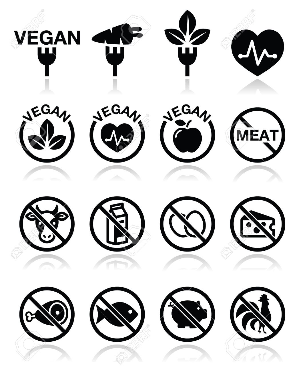 Detail Vegan Icon Free Nomer 37