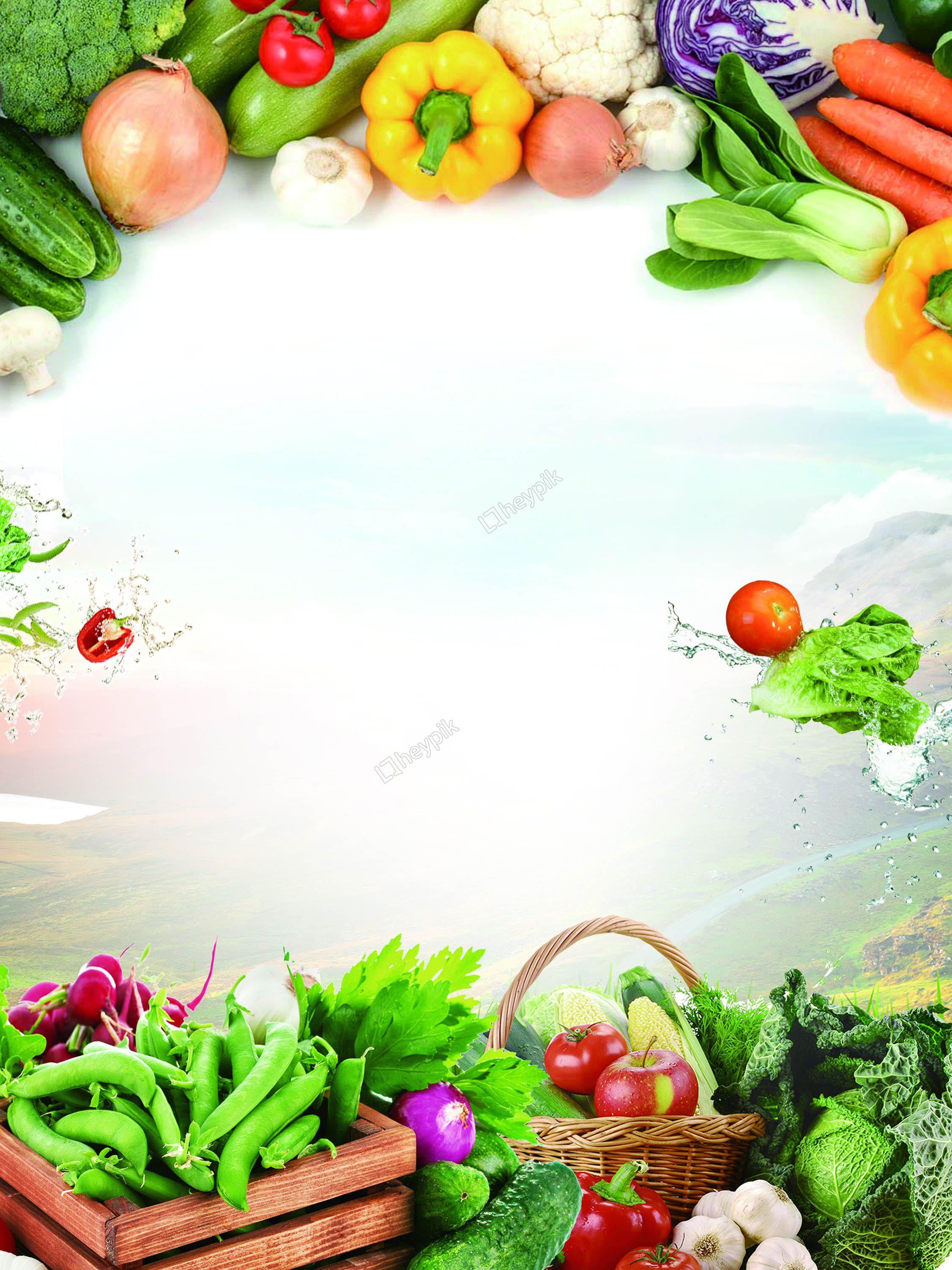 Detail Vegetable Background Nomer 23