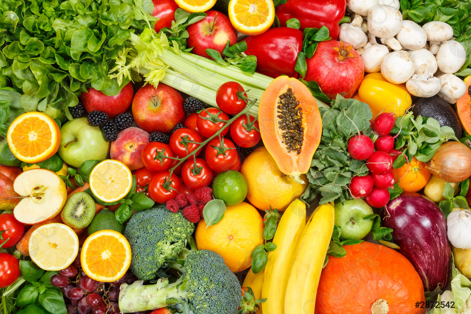 Detail Vegetable Background Nomer 27