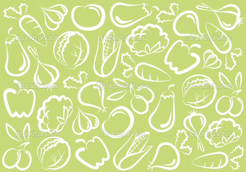 Detail Vegetable Background Nomer 41