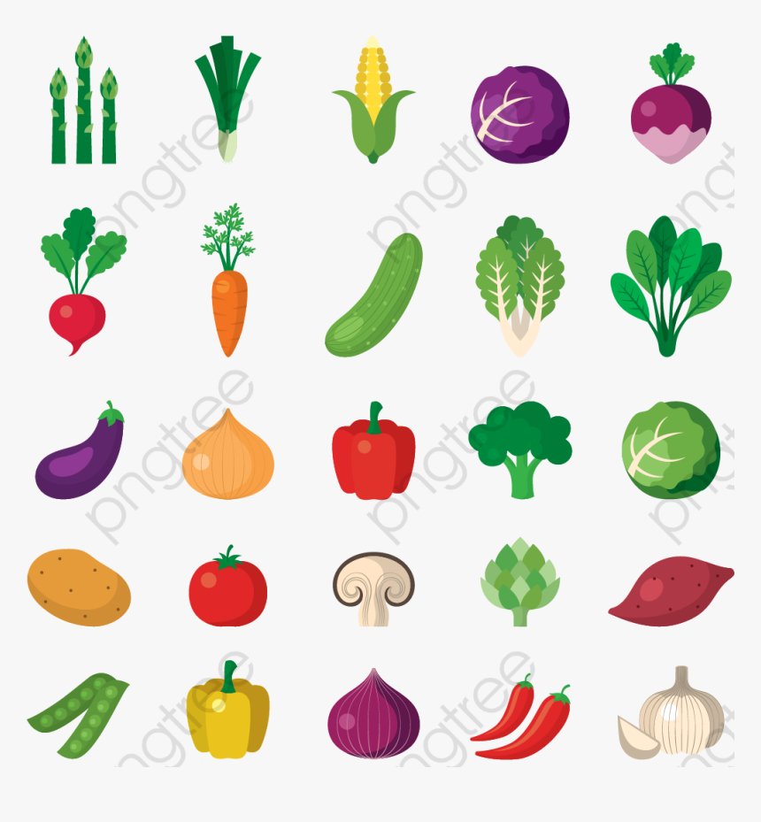 Detail Vegetable Vector Png Nomer 20