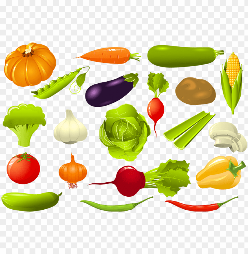 Detail Vegetables Transparent Background Nomer 28