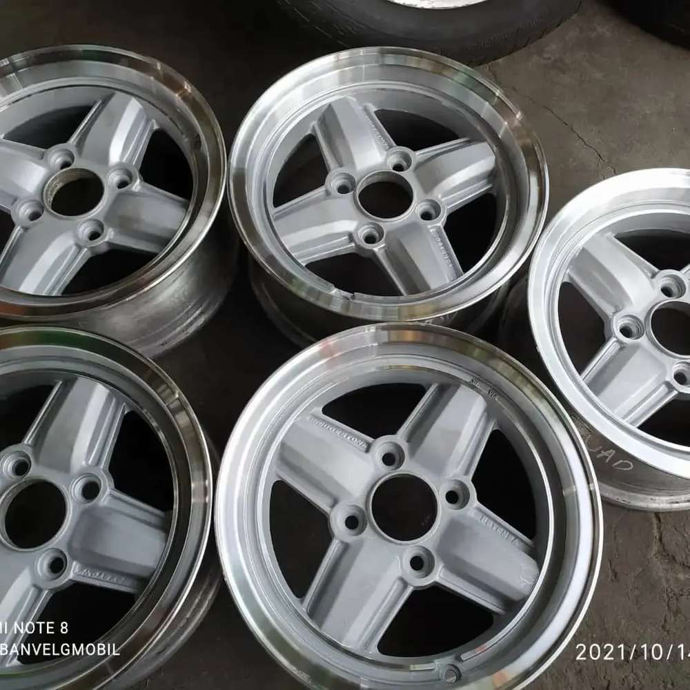 Detail Velg Mobil Retro Nomer 40