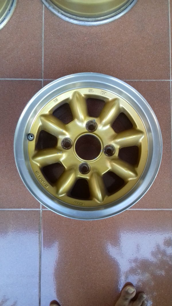 Detail Velg Mobil Retro Nomer 41