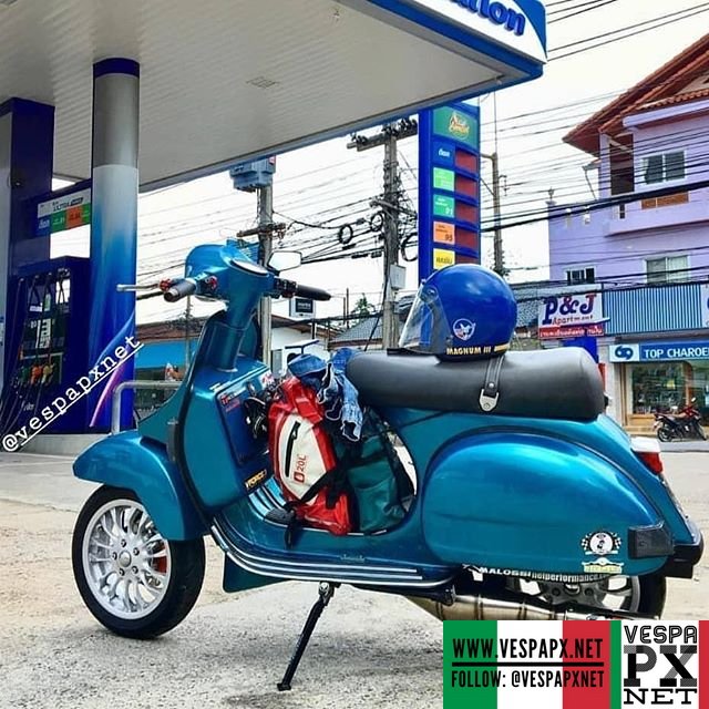 Detail Vespa Px Biru Nomer 22