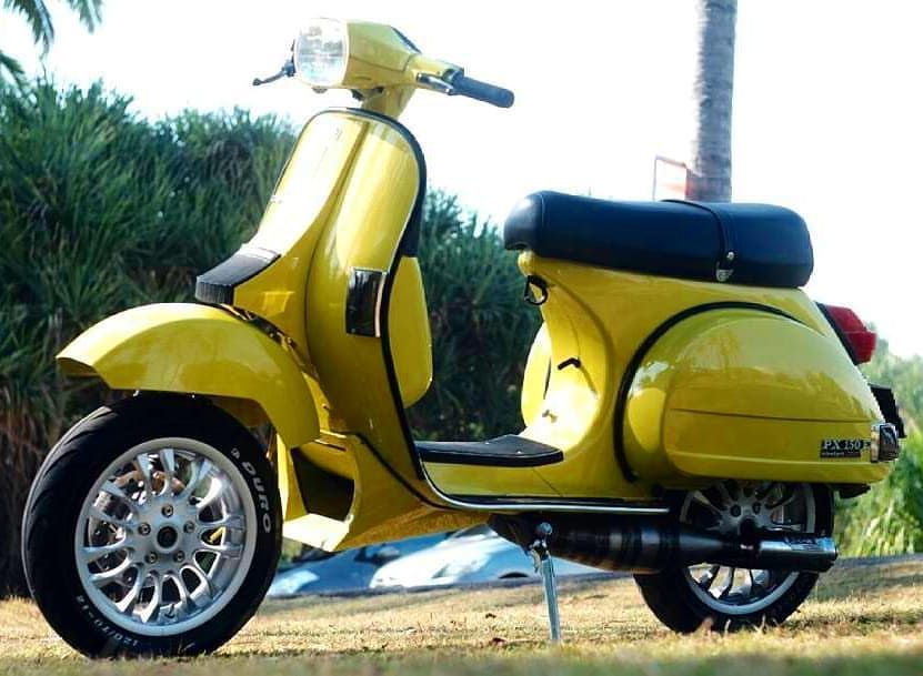 Detail Vespa Px Kuning Nomer 2