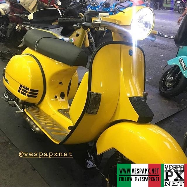 Detail Vespa Px Kuning Nomer 21