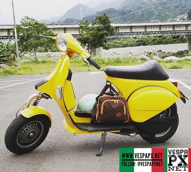 Detail Vespa Px Kuning Nomer 7