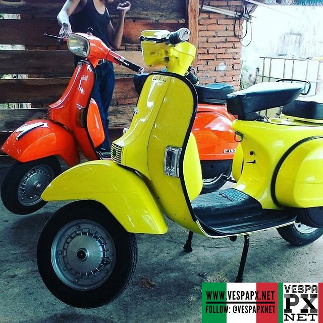Detail Vespa Px Kuning Nomer 9