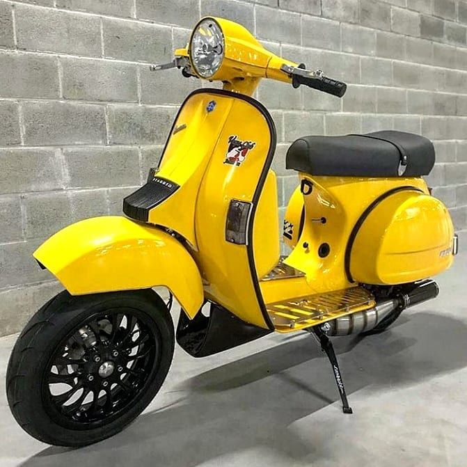 Vespa Px Warna Kuning - KibrisPDR