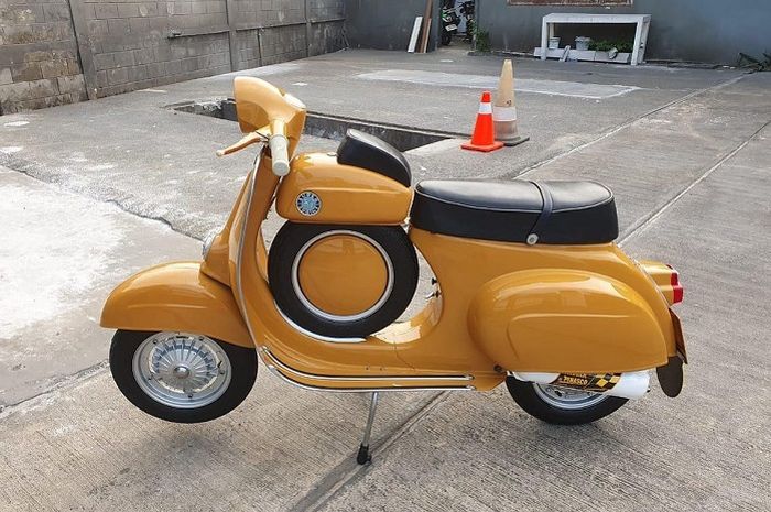 Detail Vespa Super Warna Kuning Nomer 26